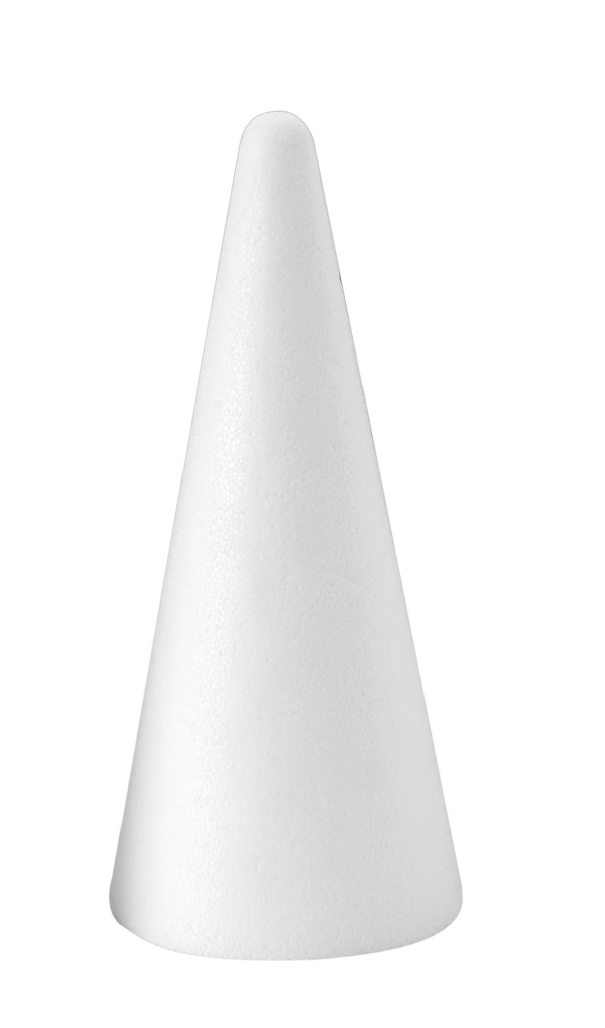 Cône en polystyrène 20cm